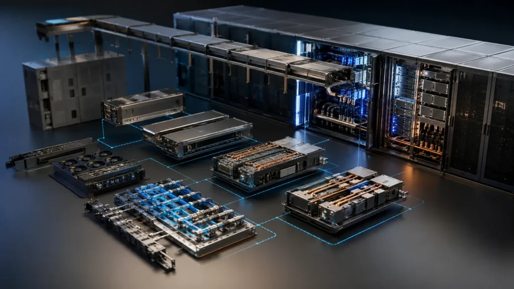Replaceable Infrastructure in AI Data Centers