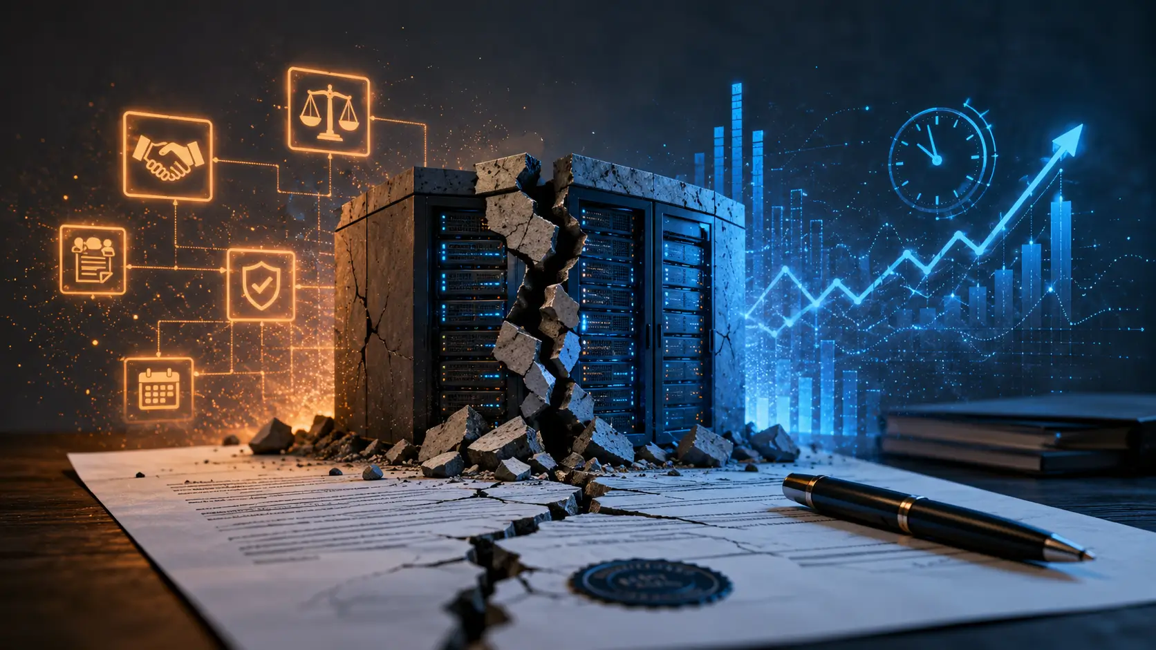 AI workload volatility infrastructure contracts