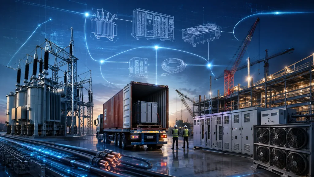 AI data center supply chain