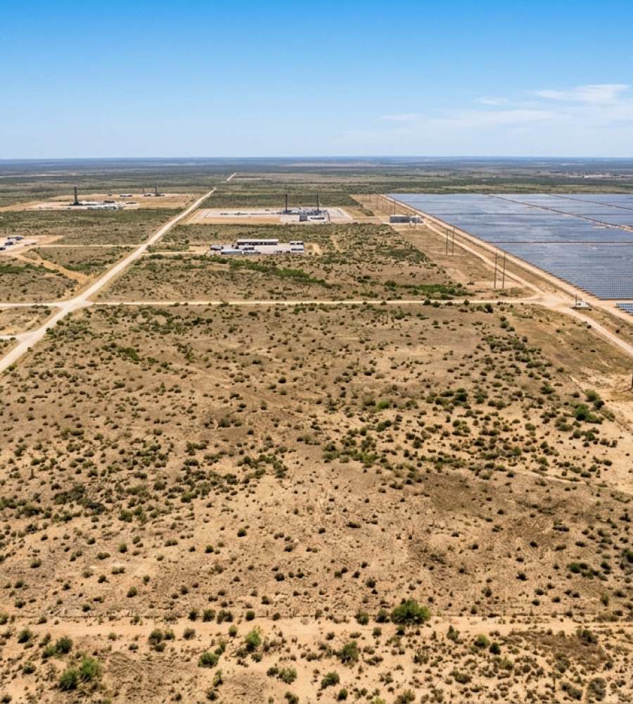 New Era Energy Texas AI data center campus Ector County 1GW Macquarie financing 2026