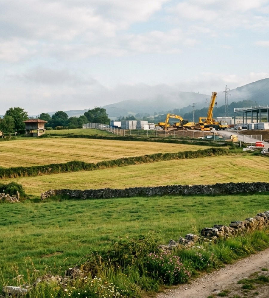 Spain AI data center AWS Microsoft land acquisition Aragón €90 billion buildout 2026