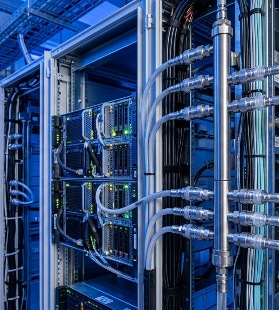 Airsys LiquidRack liquid cooling mid-density AI data center 2026